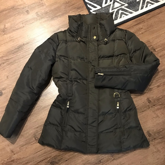 Woman Quilted Down Puffer Ski Jacket 